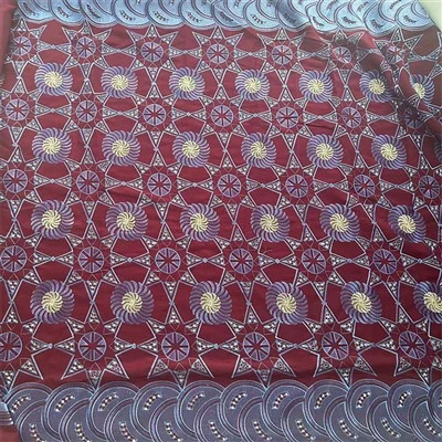 Gaun Kain Desain Bordir T/C